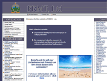 Tablet Screenshot of frmtltd.org